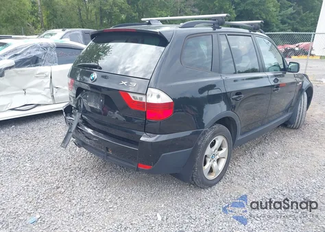 2007 BMW X3 3.0Si from USA, damaged, VIN WBXPC93407WF15926